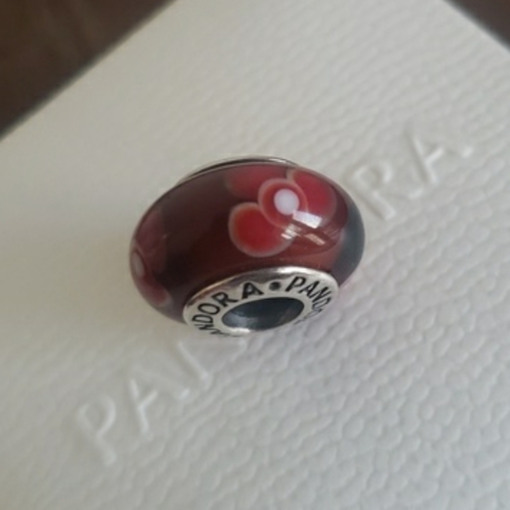 Pandora Flowers For You Murano Charm